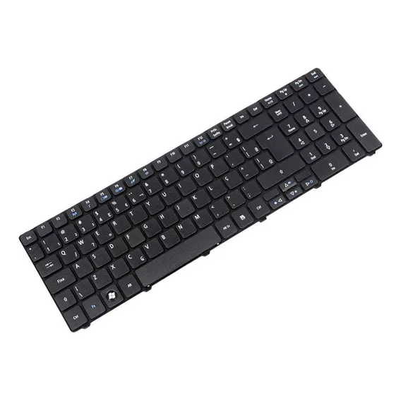 Teclado P/ Notebook Acer Aspire 5350 Marca Bringit Cor Preto Foto 1