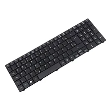 Teclado P/ Notebook Acer Aspire 5741 Abnt2 Marca Bringit Cor Preto Foto mini 1