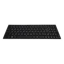 Teclado P/ Notebook Asus Mp-11n66pa-5281w Marca Bringit Cor Preto Foto mini 2