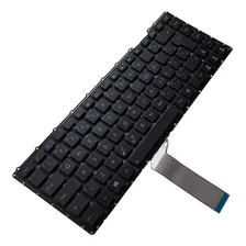 Teclado P/ Notebook Asus X451ca Preto Abnt2 Marca Bringit Foto  mini 1