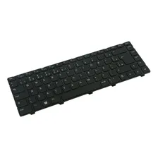 Teclado P/ Notebook Dell 14r 2628 3421 3660 Marca Bringit Cor Preto Foto mini 1