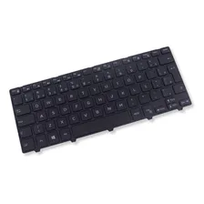 Teclado P/ Notebook Dell Pn Nsk-lqosc Com Ç - Marca Bringit Cor Preto Foto mini 2