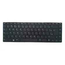 Teclado P/ Notebook Dell Vostro 3450 Abnt2 Marca Bringit Cor Preto Foto mini 4