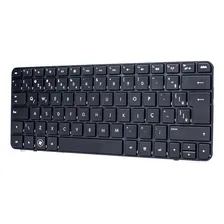 Teclado P/ Notebook Hp 626389-201 Abnt2 Marca Bringit Cor Preto Foto  mini 1