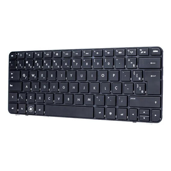Teclado P/ Notebook Hp 626389-201 Abnt2 Marca Bringit Cor Preto Foto 1