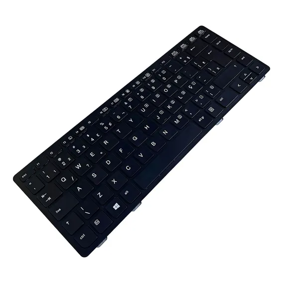 Teclado P/ Notebook Hp Elitebook 8470 Marca Bringit Cor Preto Foto 1