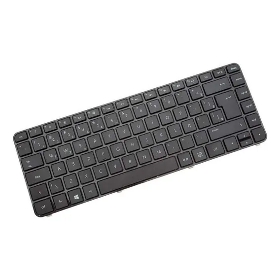 Teclado P/ Notebook Hp Pavilion G4-2240br Marca Bringit Cor Preto Idioma Português Brasil Foto 1