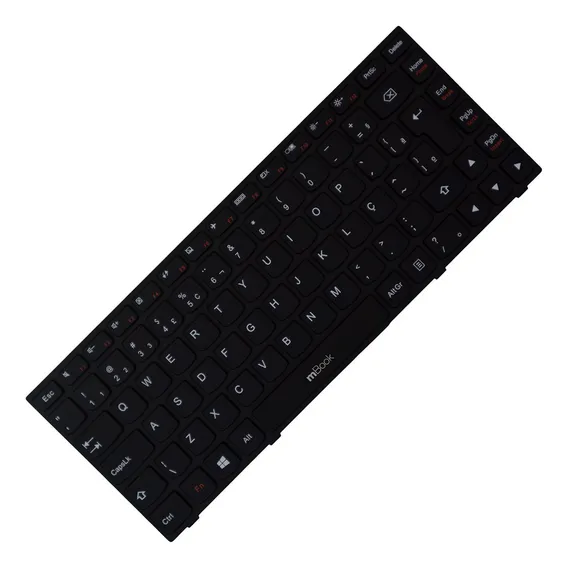 Teclado P/ Notebook Lenovo G40-70 G40-30 G40-45 G40-70 Cor Preto Idioma Português Brasil Foto 1