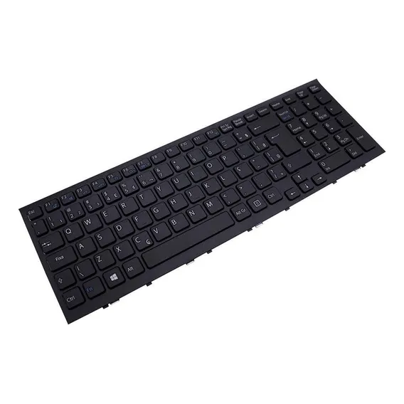 Teclado P/ Notebook Sony Vaio Pcg-61611x Ç Marca Bringit Cor Preto Foto 1