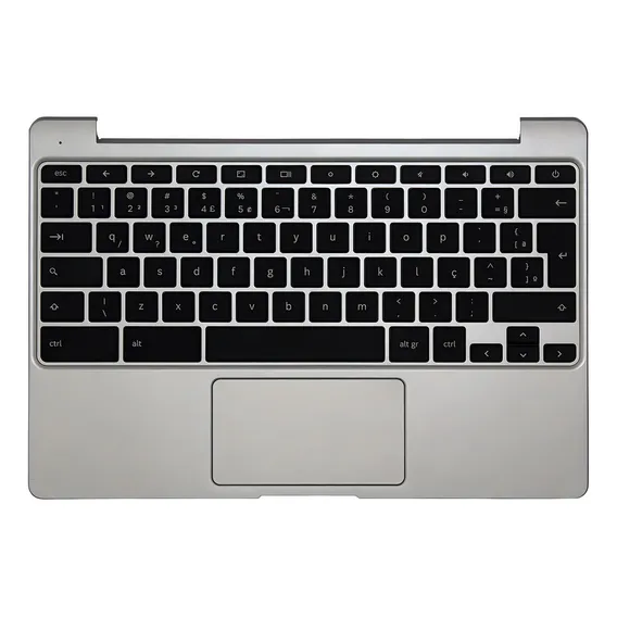 Teclado Palmrest Para Samsung Chromebook Xe500c12 Cor Ver-foto Foto 1