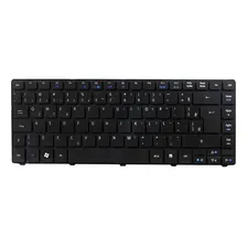 Teclado Para Acer Aspire 4252 4250 4252 4253 4333 4336 Abnt2 Cor Preto Idioma Português Brasil Foto mini  3