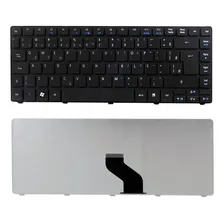 Teclado Para Acer Aspire 4252 4250 4252 4253 4333 4336 Abnt2 Cor Preto Idioma Português Brasil Foto mini 4