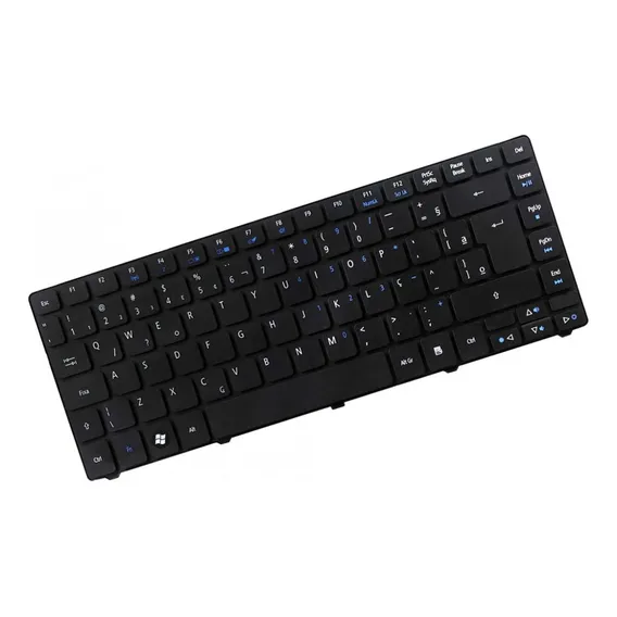 Teclado Para Acer Aspire 4349-2490 Pk1309u10 Cor Preto Idioma Português Brasil Foto 1