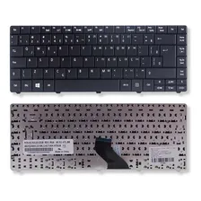 Teclado Para Acer Aspire 4739z 4738z Aezq1600010 Zq1 Abnt2 Cor Preto Idioma Português Brasil Foto  mini 1