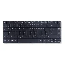 Teclado Para Acer Aspire 4739z 4738z Aezq1600010 Zq1 Abnt2 Cor Preto Idioma Português Brasil Foto mini  2