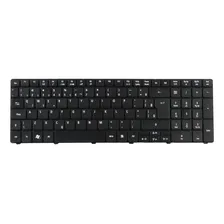 Teclado Para Acer Aspire 5250 5741 5742 5810 5241 5551 5410 Cor Preto Foto mini 1
