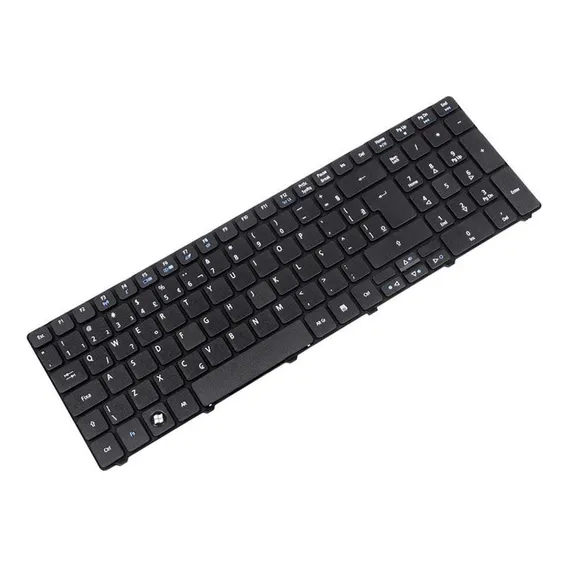 Teclado Para Acer Aspire 5750 P5we0 9z. Pk130c92a25 Cor Preto Idioma Português Brasil Foto 1