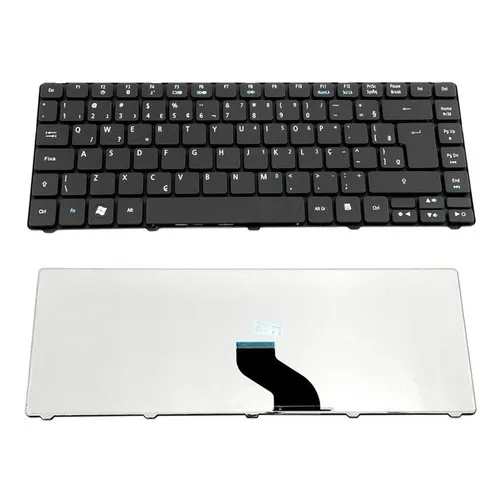 Teclado Para Acer Aspire E1 471 6613 E1-431-2881 E1-421-0696 Cor Preto Idioma Português Brasil Foto 1
