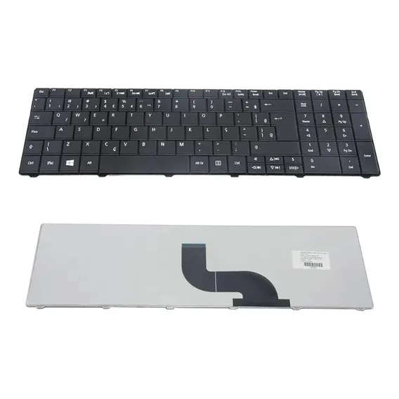 Teclado Para Acer E1-571-6672 Model Mp-09g36pa-6981w Rv:a01 Cor Preto Foto 1