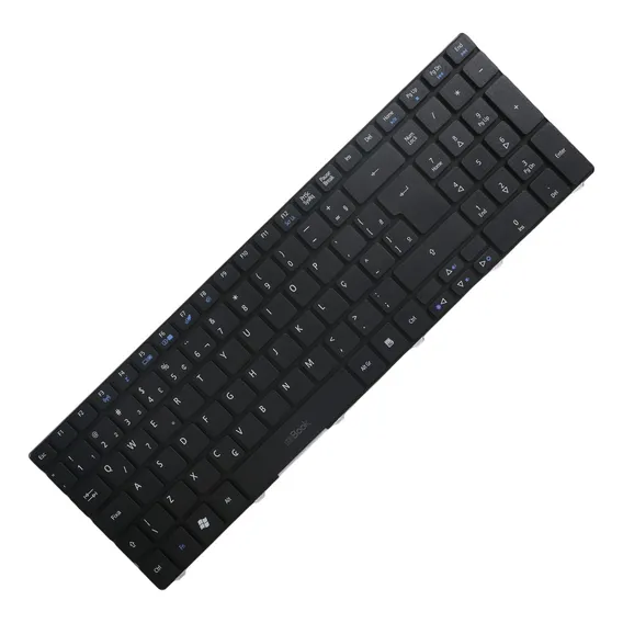 Teclado Para Acer Emachine E440 E443 E529 E640 E644 E729 Ç Cor Conforme Imagens Do Anúncio Idioma Português Brasil Foto 1