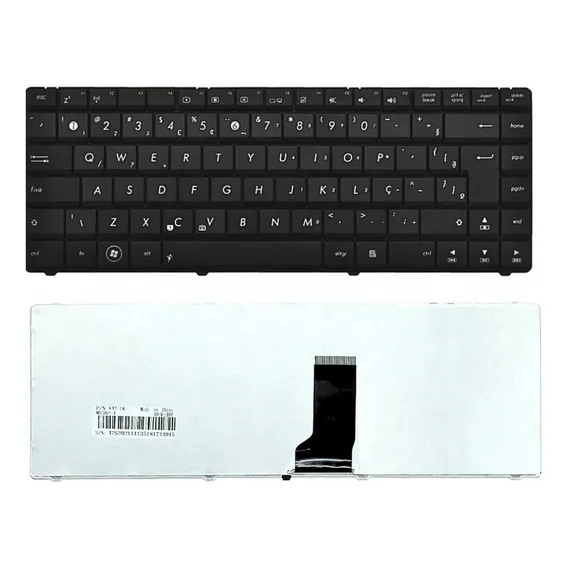 Teclado Para Asus X44 X44c U31 A42 A83 K42 Mp-10a86pa-9201w Cor Preto Foto 1
