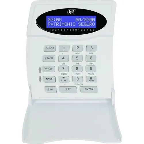 Teclado Para Central Alarme Active 32 Duo Tec-400 Duo Jfl Foto 1
