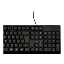 Teclado Para Computador Maxprint Cor de teclado Preto Idioma Português Brasil Foto mini  3