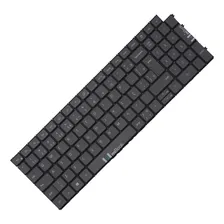 Teclado Para Dell Compatível Com Nsk-dehabw 1b Cinza Com Led Foto  mini 1