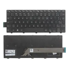 Teclado Para Dell Inspirion Pk1313p1a32 Model: Nsk-lq0sc 1b Cor Preto Idioma Português Brasil Foto mini 1