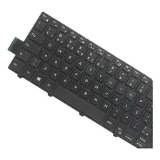 Teclado Para Dell Inspirion Pk1313p1a32 Model: Nsk-lq0sc 1b Cor Preto Idioma Português Brasil Foto mini 4