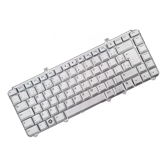 Teclado Para Dell Inspiron 1420 1520 1521 1525 1526 0tt962 Cor Prata Idioma Português Brasil Foto 1