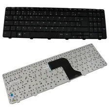 Teclado Para Dell Inspiron 15r N5010 M5010 90.4 Br Ç Cor Preta Foto mini 1