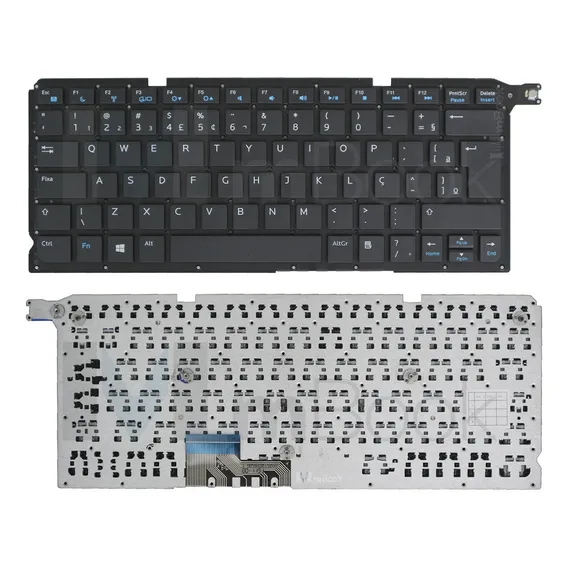 Teclado Para Dell Vostro V5460 V5470 5470 0dxfpk Br Ç Cor Conforme Imagens Do Anúncio Idioma Português Brasil Foto 1