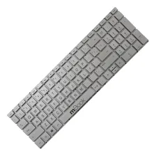 Teclado Para Hp Pavilion 15-db0030nr , 15-db0031nr Cor Prata Cor Prateado Foto  mini 1