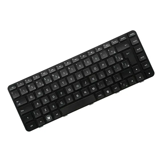 Teclado Para Hp Pavilion Dv5-2040br Dv5-2114br Dv5-2115br Cor Preto Idioma Português Brasil Foto 1