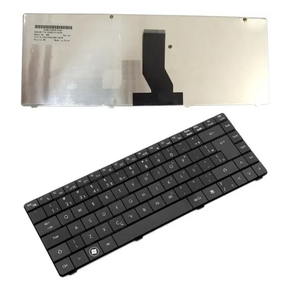 Teclado Para Itautec Infoway W7540 W7430 W7435 Sw9 Preto Br Cor Preta Foto 1