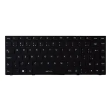 Teclado Para Lenovo Mp-13p86cs-6 25215205 G40-80 Cor Preto Idioma Português Brasil Foto mini  3