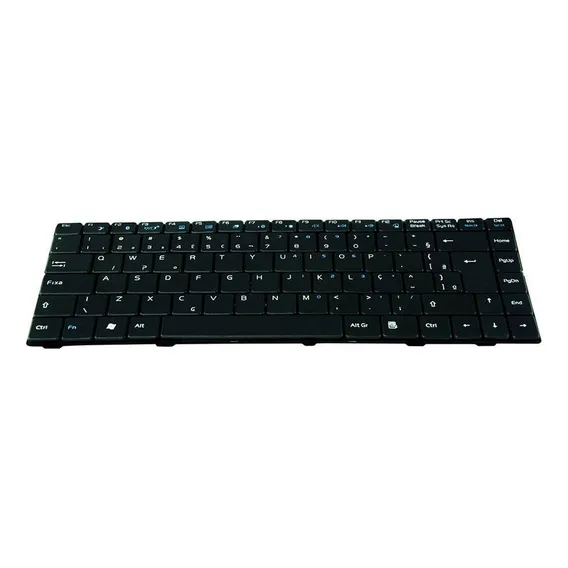 Teclado Para Megaware 0kn0-6b3br01 Abnt2 - F2 Bluetooth Cor Preto Idioma Português Brasil Foto 1