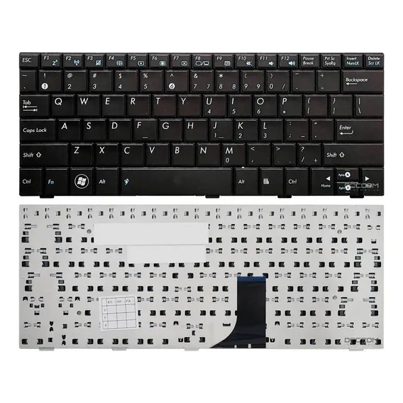 Teclado Para Netbook Asus Eeepc Eee Pc 1005h 1005ha-p Us Foto 1