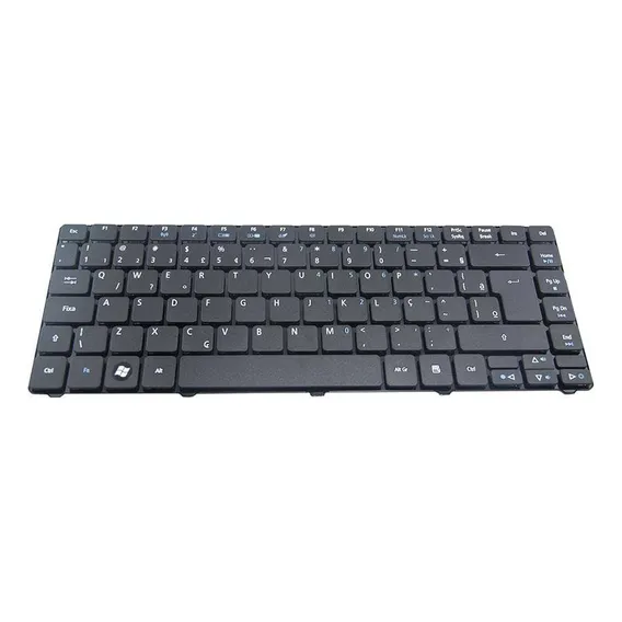 Teclado Para Notebook Acer Aspire 4736z Preto Abnt2 F3 Wi-fi Marca Bringit Foto 1