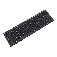 Teclado Para Notebook Acer Aspire 5750 5250 5236 Pk130pi1b27 Cor Preto Idioma Português Brasil Foto mini 2