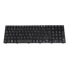 Teclado Para Notebook Acer Aspire 5750 5250 5236 Pk130pi1b27 Cor Preto Idioma Português Brasil Foto mini 3