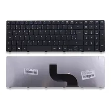 Teclado Para Notebook Acer Aspire 5750 5250 5236 Pk130pi1b27 Cor Preto Idioma Português Brasil Foto mini 1