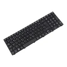 Teclado Para Notebook Acer Aspire 5750-6475 Modelo P5we0 Cor Preto Foto mini 3