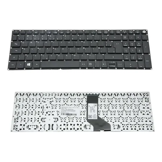 Teclado Para Notebook Acer Aspire F5-573 7230 Es1-572-51nj Cor Preto Foto 1