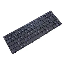 Teclado Para Notebook Asus A42 K42 B43 K43 N43 Ul30 Cor Preto Foto mini 1