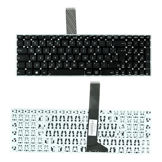 Teclado Para Notebook Asus X550ca X550c X750ja X552e Com Ç Cor Preto Foto 1