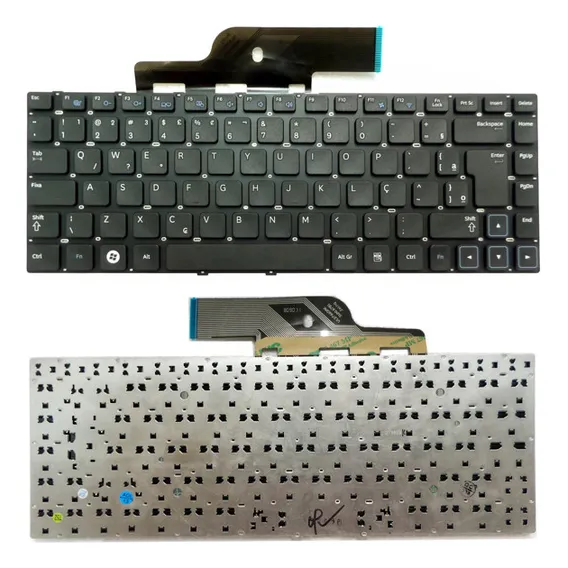Teclado Para Notebook CompatÃvel Com Samsung Np300e4a-bd2br Foto 1