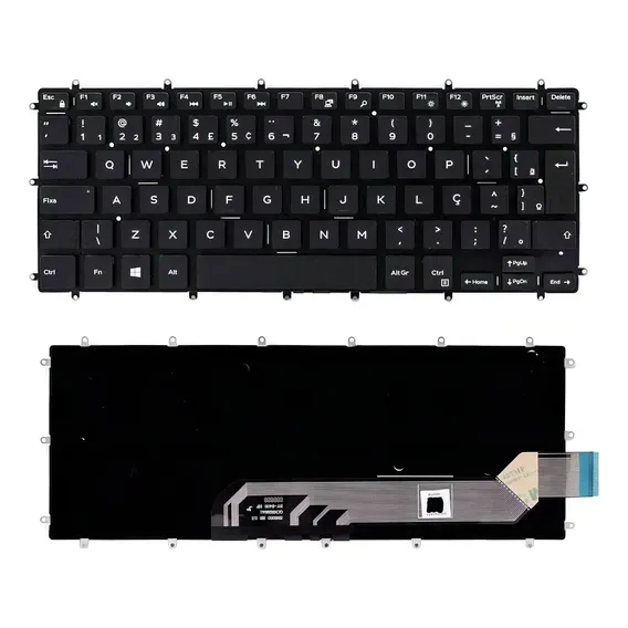 Teclado Para Notebook Dell Inspiron 14-7460 Compatível Foto 1