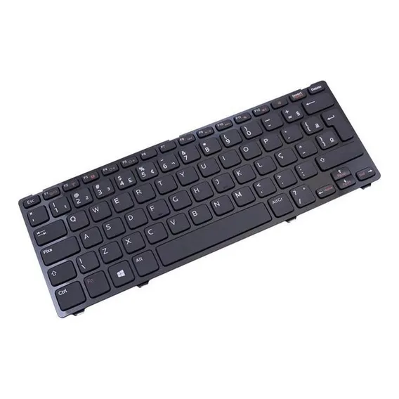 Teclado Para Notebook Dell Inspiron 14z-5423 - Marca Bringit Cor Preto Foto 1